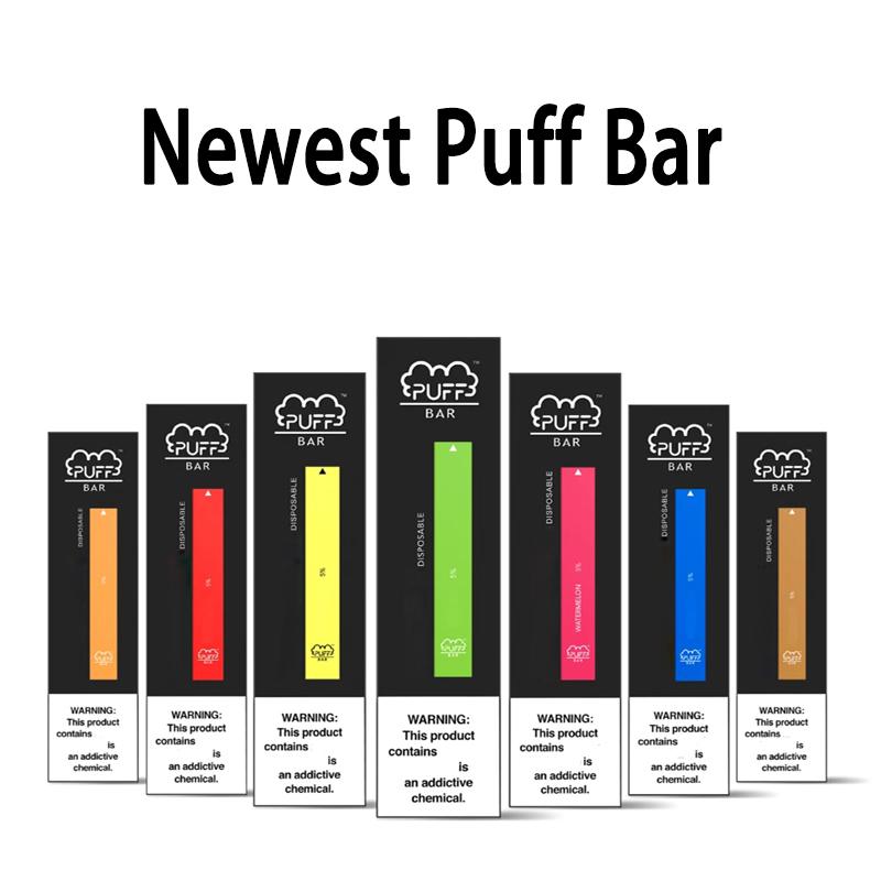 

2020 Newest Puff Bar Disposable Device empty Pod Starter Kit 280mAh Battery Vape Pen vs eon posh vgod stig disposable