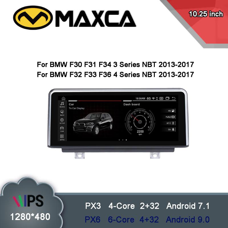 

MAXCA 10.25 inch Android Car Multimedia Player for F30 F31 F34 3 Series F32 F33 F36 4 Series CIC NBT Android Navigation GPS