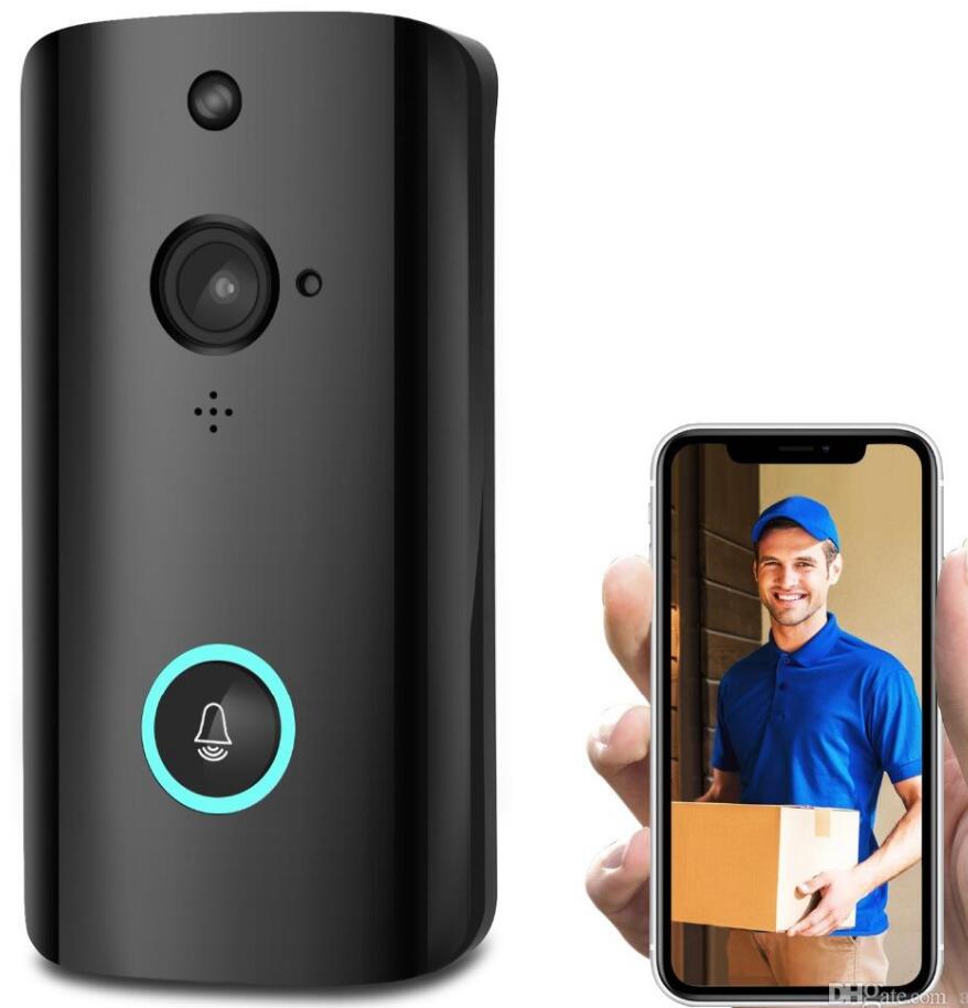 

wireles video doorbell door bell phone intercom wifi battery video door intercom door camera wireless support TF card