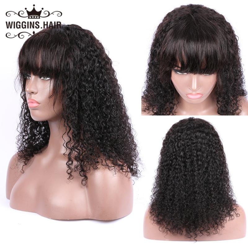 

Wiggins Peruvian Wigs With Bangs For Black Women None Lace Wig 28 30 Inch Available Full Ends Full Machine Lace Wigs, As pic