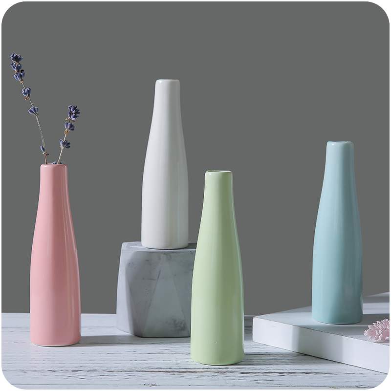 

Creative Ceramic Vase Simple Hydroponic Vase Flower Insert Desktop Decoration Home Decoration Fun Gifts Dropshipping