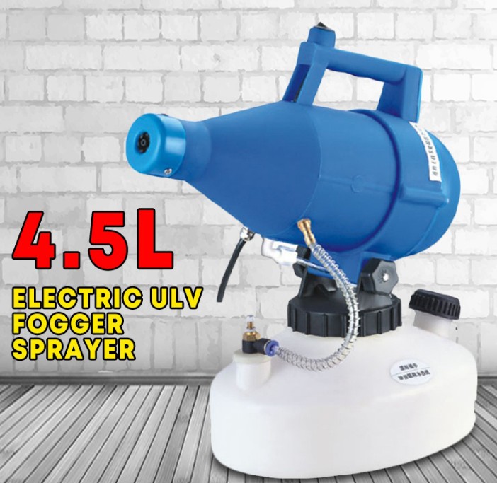 

Portable Electric Sprayer thermal fogger machine disinfection Atomizer 110v 220v Suitable for Farm Hotel School Courtyard, Blue