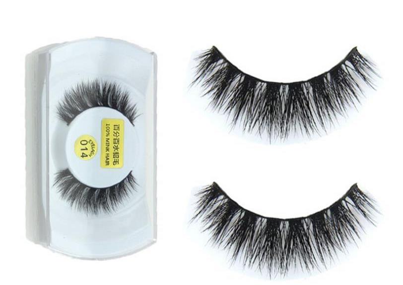 

Eyes makeup 3D Mink Make up Cross False Eyelashes Eye Lashes Extension Handmade nature eyelashes magnetic eyelash a849