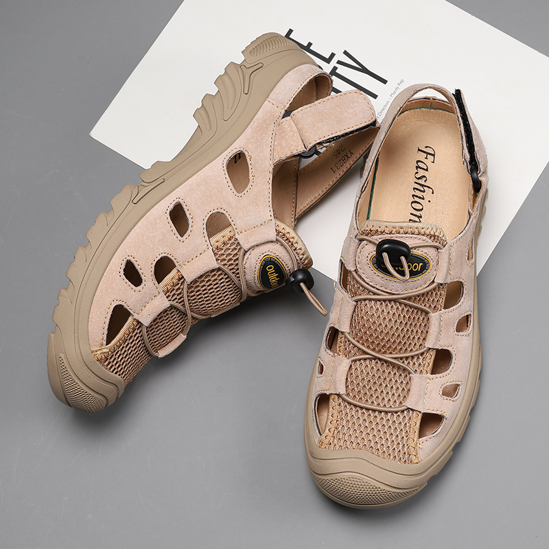 

sandalia comfort mountain sandalhas masculina rubber walking sandals geta sandales s on homme shoe mens sneaker size de sandale, Khaki