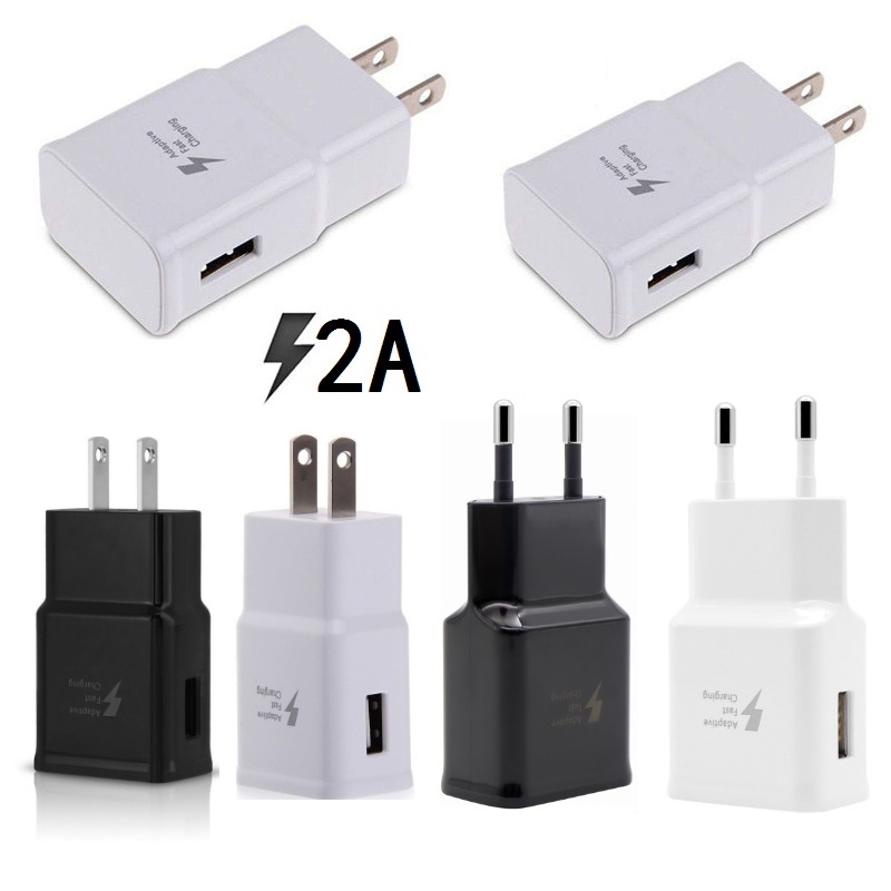

Fast Rapid Adaptive Charging 5V 2A 9V 1.67A Eu US Ac home travel wall charger adapter for samsung s6 s7 s8 note 8 iphone 7 8 android phone