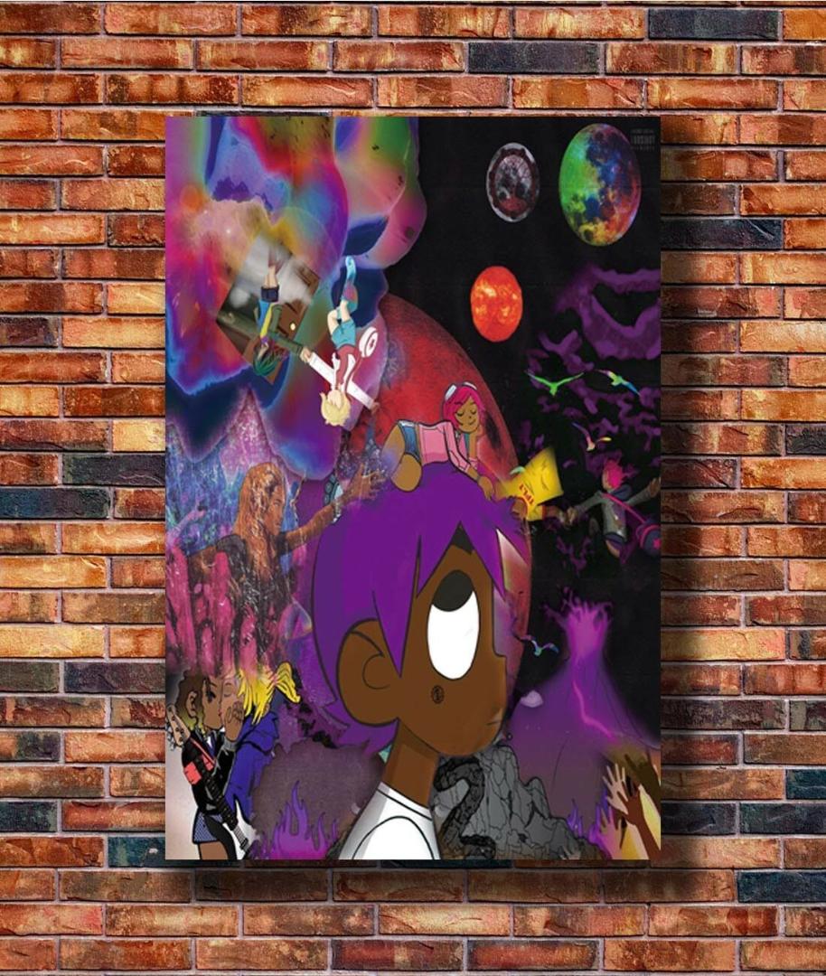 Custom Playboi Carti /& Lil Uzi Vert Silk Poster Wall Decor