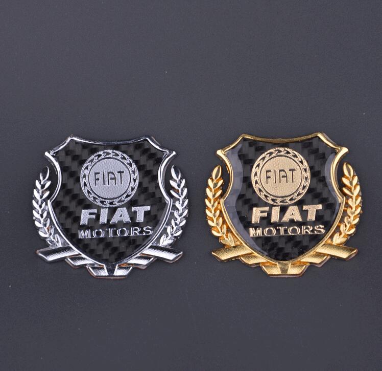 

2Pcs FIAT Refinement 3D logo Emblem Badge Graphics Decal Car Sticker, Morgan