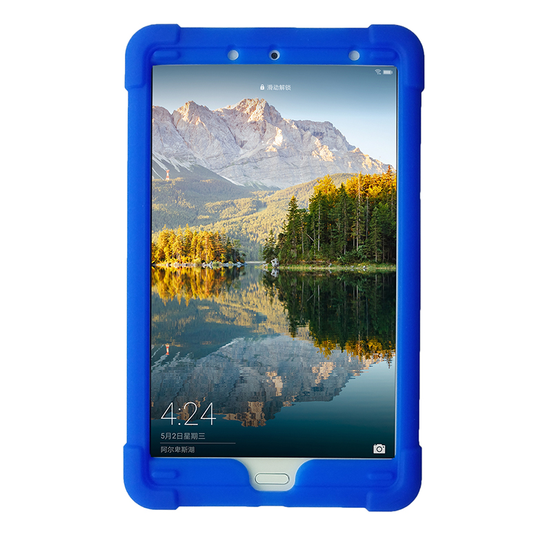 

MingShore Cover For Huawei MediaPad M5 M6 8.4'' Tablet SHT-AL09 SHT-W09 Silicone Rugged Case