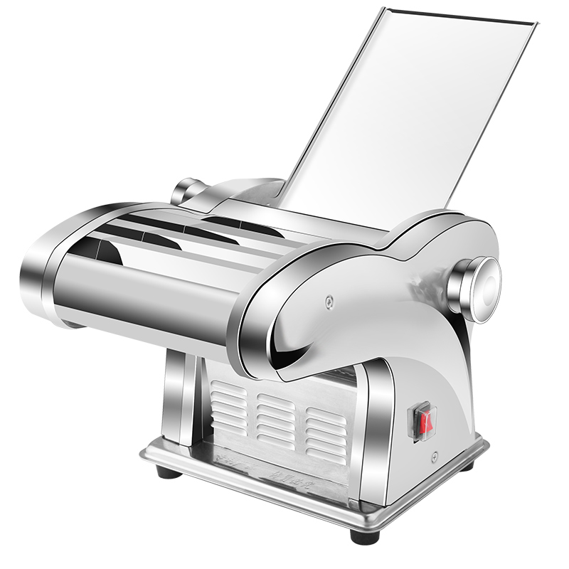 

Household small electric fully automatic rolling noodle dumpling skin stainless steel commercial noodle pressing machine
