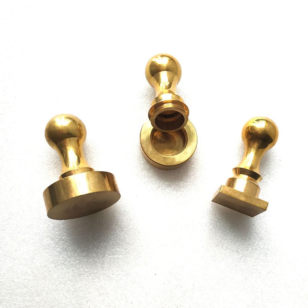 

Square and round custom brass stamp wax seal and ink pad 26mm to 60mm, Item select