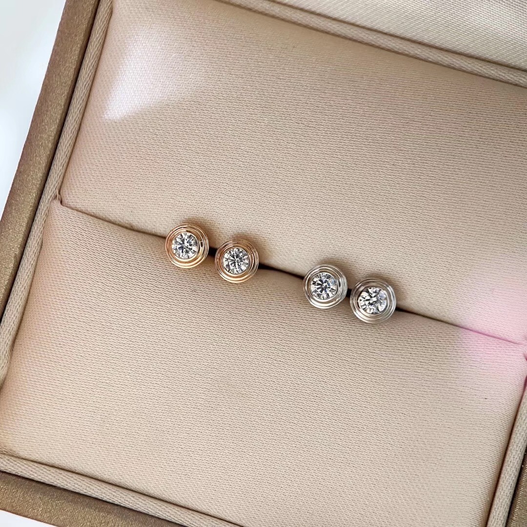 

Fashion-S925 silver love stud earring with 0.8" sparky diamond for mother and women earring jewelry Free shipping PS5731