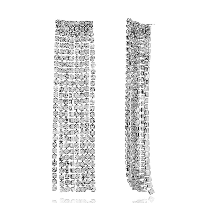

European and American Jewelry New Fashion Simple Geometric Earrings