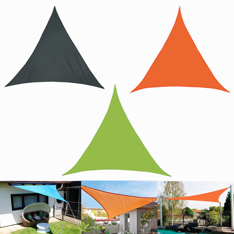 

3m Outdoor Triangle Shade Sail Garden Swimming Pool Courtyard Waterproof Anti-ultraviolet Shade Net Awning