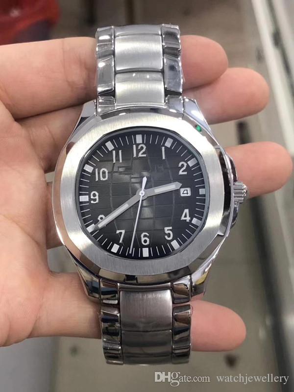 

2019 New Black top sellA luxury watch Mens Automatic Movement Watch Mens Mechanical Stainless Steel Fashion Watches