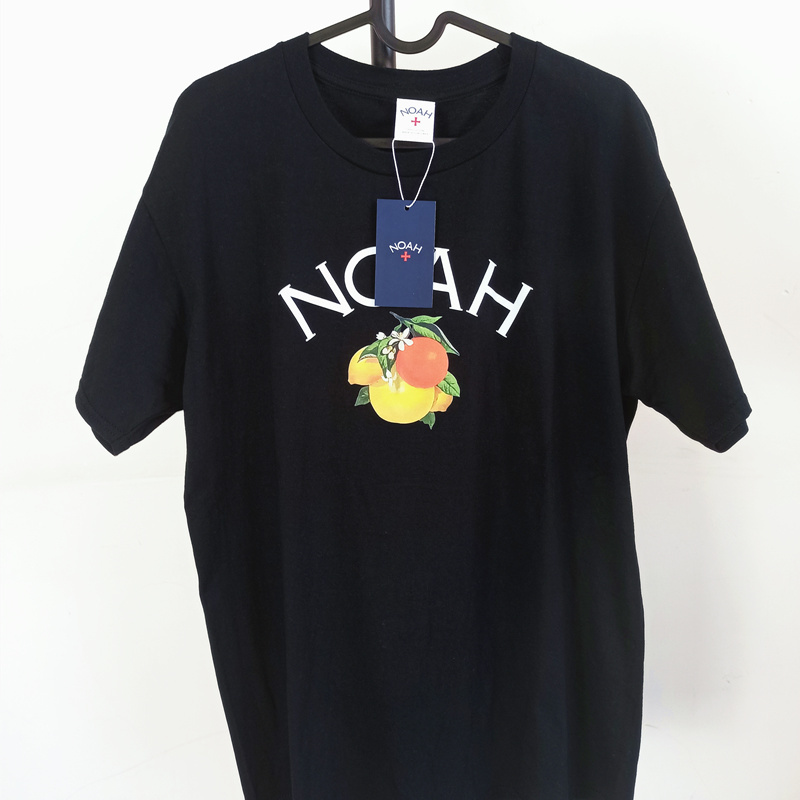 

Summer Women Men Noah Fruit Round Neck 100%Cotton Loose Short Sleeve Large Size T Shirts 2021, As pictures