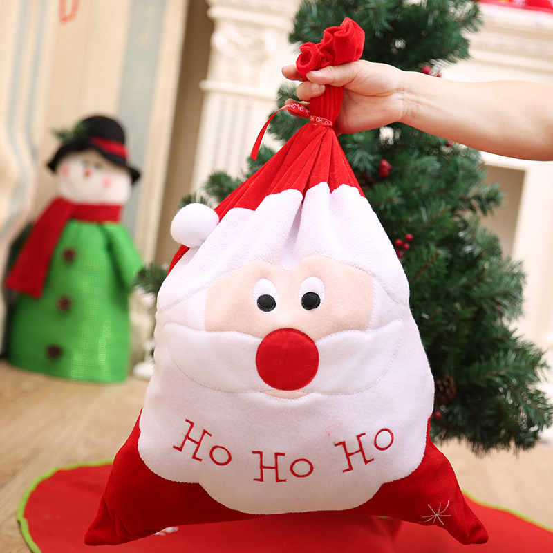 

Navidad HOHOHO Large Santa Claus Gift Bag Backpack Christmas Decorations For Home New Year New Year Home Decor