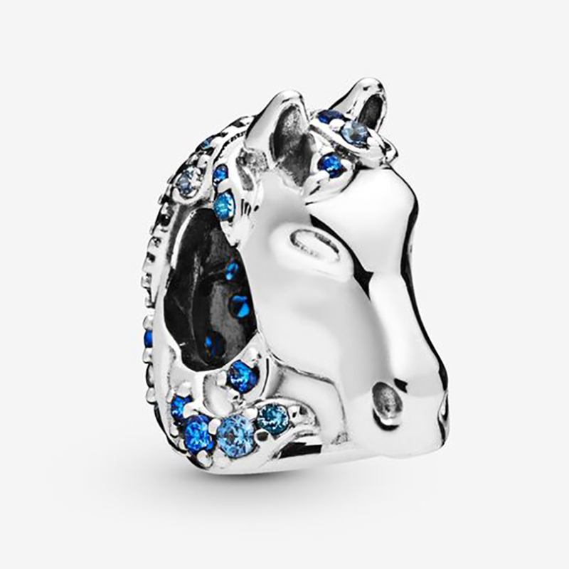 Fit Pandora Bracelet 100% 925 Silver Charm Frozen Nokk Horse Style Charms Beads Bracelets Bangle Gift DIY Jewelry Original LOGO-image-509811441