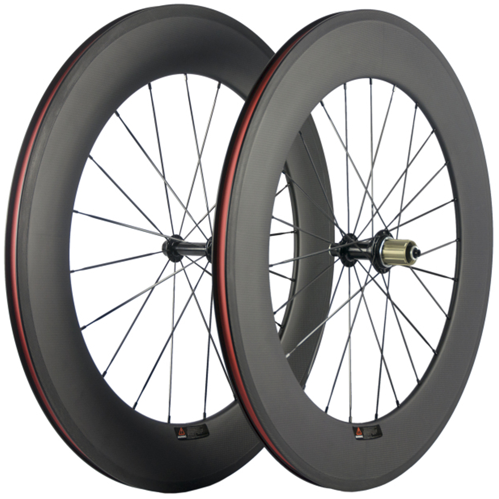 700C Carbon Fiber Rims 60mm Depth 25mm Width U Shape 18//20//21//24//28 Rims 2 Pcs