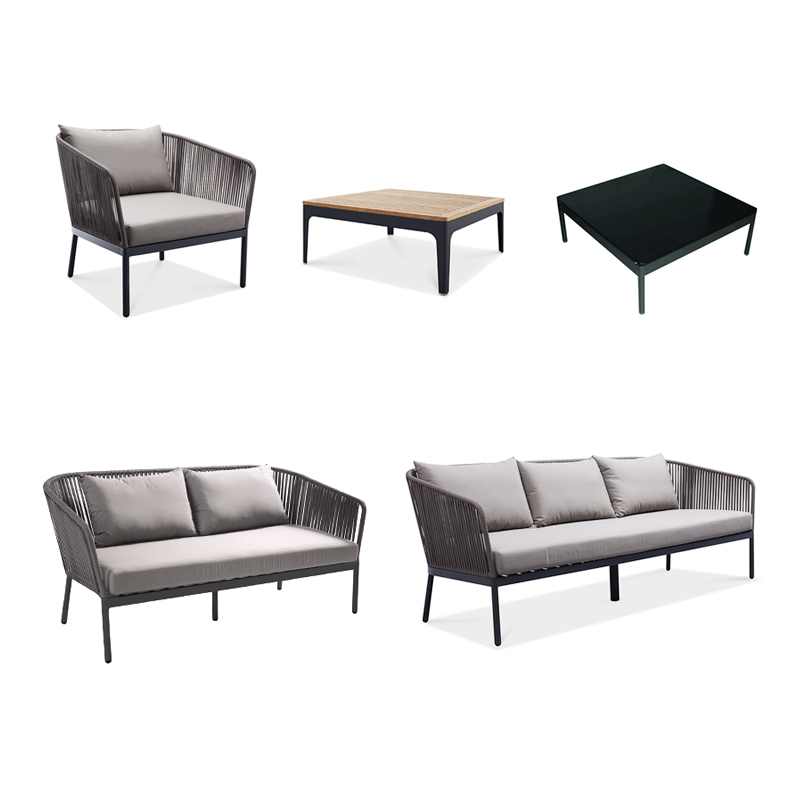 

CBMMART outdoor furniture leisure sofa rattan outdoor single sofa