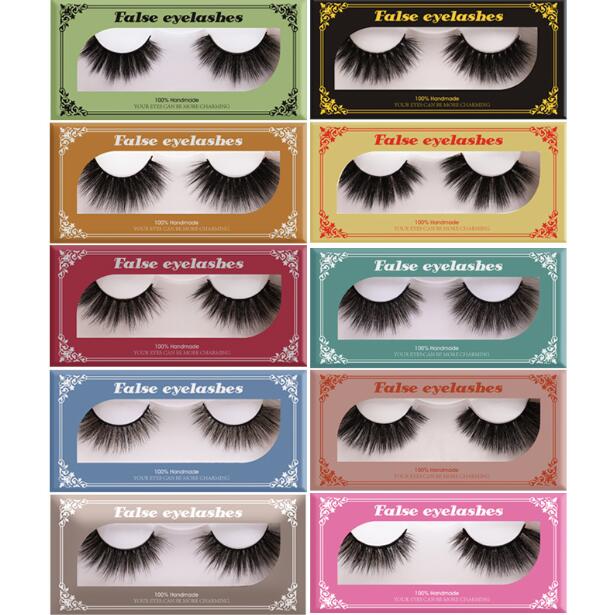 

Newest Nano 5D mink false eyelashes thick natural fake lashes eye makeup accessories soft & vivid eyelashes extensions drop shipping