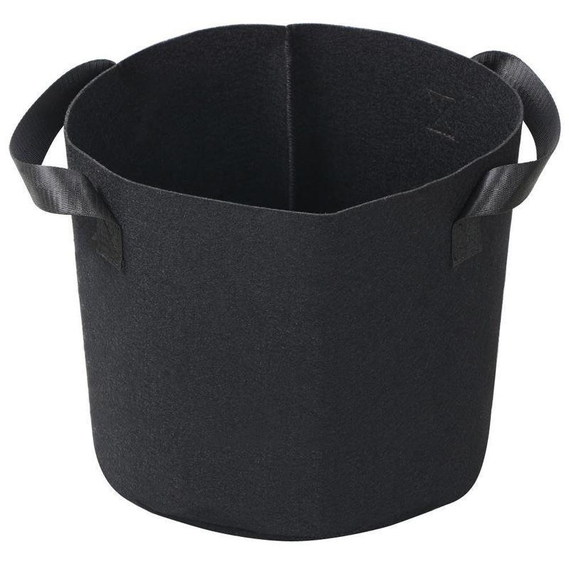 

Black Fabric Pots Plant Grow Bags with Handles Planting Bag Seedling Flowerpot 1, 2, 3, 5, 7, 10, 15, 20 ,25, 30 Gallon