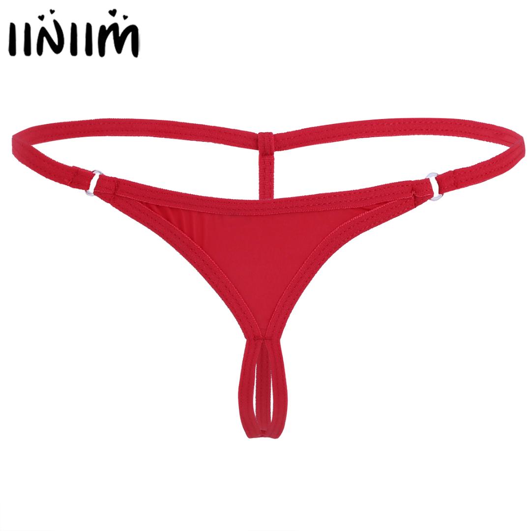 Men/'s Mesh a Basso Aumento Bikini Slip Underwear rigonfiamento Pouch Tanga Pantaloncini Mutande