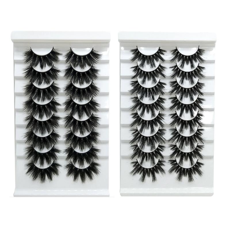 

New arrived 9D eyelashes 40 pairs hotsell false eyelash 8 pairs per pack 5 packs per lot private packing acceptable 14 styles