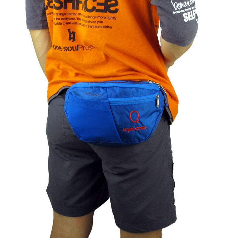 

Strong Oxygen Portunus 2 Outdoor and Leisure Waist Bag for Travelling Daily Use or Sports, Black