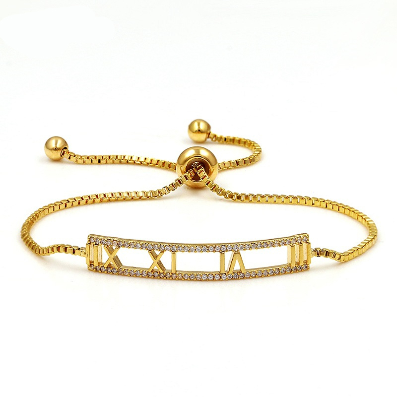 

Link, Chain Nobler Style Charming Leaf Appearance Gold Bracelet Fascinating Jewelry For Female Fashion Attend Dinner First Choice