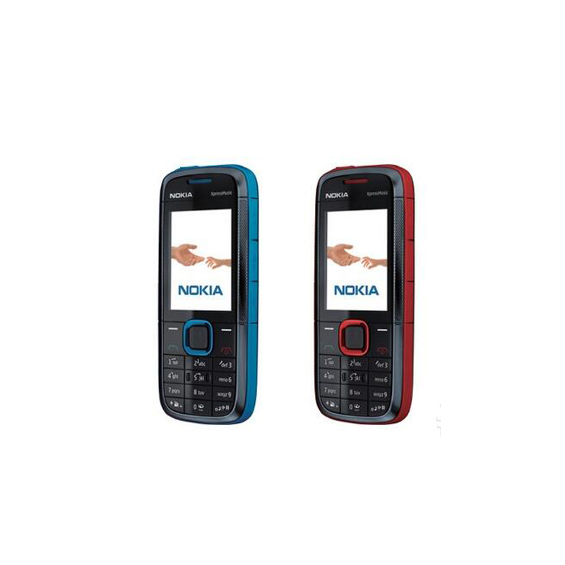 

Refurbished Original Nokia 5130 XM XpressMusic Unlocked 2G GSM Bar Phone Bluetooth FM Mobile Cheap Cell Phone 1pcs With Retail Box