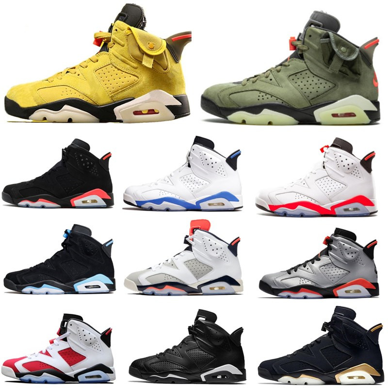 

Electric Green 6 High Basketball shoes 6s DMP UNC carmine Cactus british khaki reflect silver Men trainers alternate Hare sport sneakers 40-47, Bubble wrap