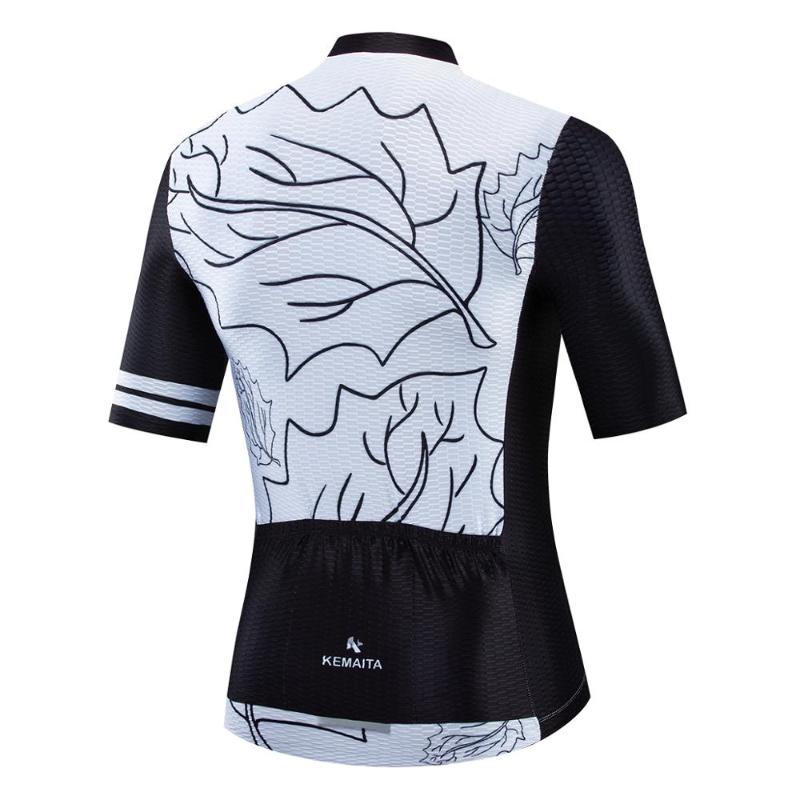 

KEMAITA Men's Short Sleeves Summer Ciclismo Maillot PRO Fit Team Cycling Jersey Bike Wear