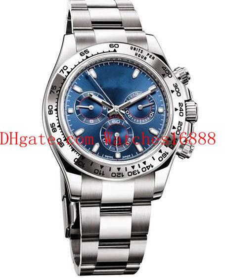 

7 Style Topselling Ceramic Bezel 40mm Cosmograph 116500 116506 116520 116509 No Chronograph Stainless Mechanical Automatic Mens Watches, Customize