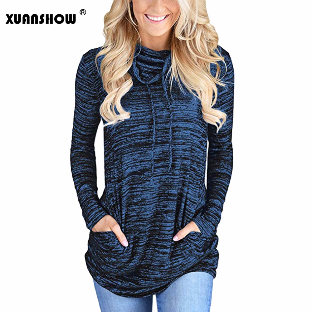 ZANZEA manga larga para mujer de la blusa asimétrica ocasional de la camisa de te floja Jumper Tops Pullover Marrón ZANZEA manga larga para mujer de la blusa asimétrica ocasional de la camisa de te floja Jumper Tops Pullover Marrón