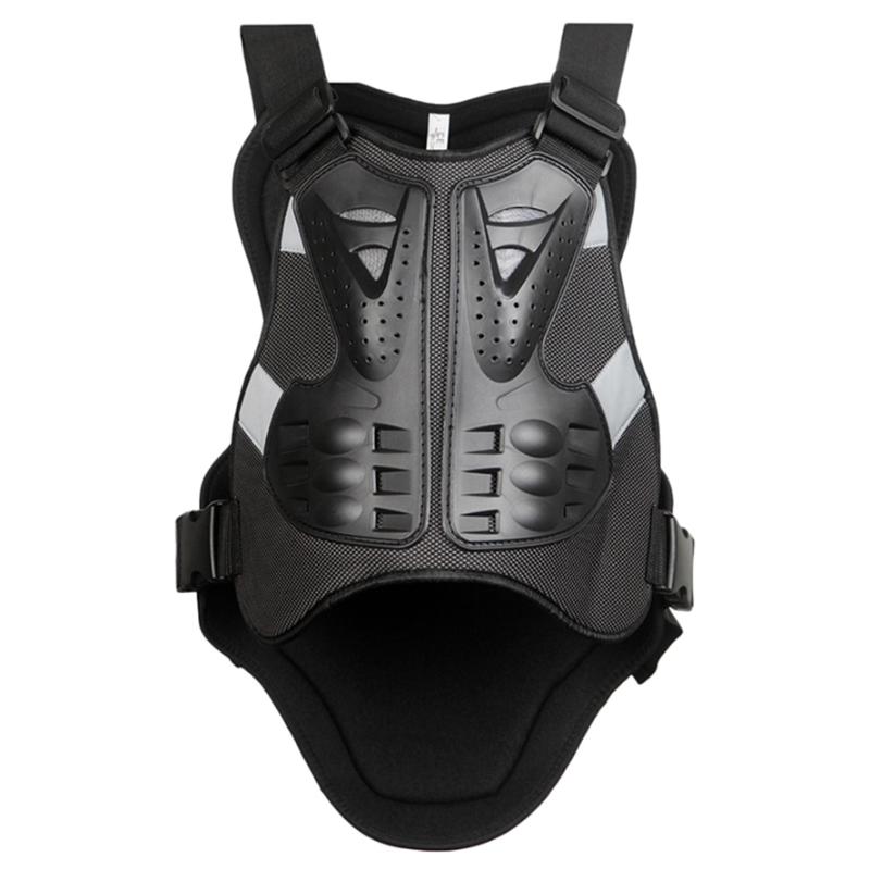 

Aross-country Motorcycle Armor Jacket Protective Vest CS Field Armor Sleeveless Protector Vest Cycling Ski Skating Protective, Black