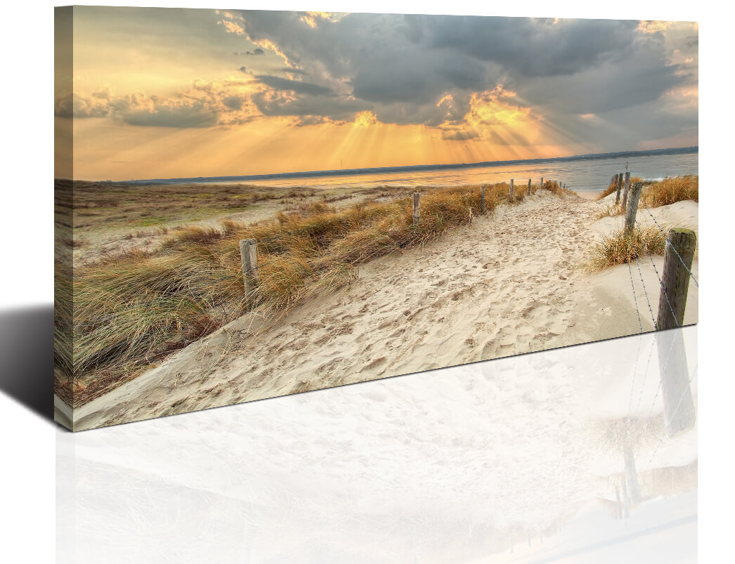 Download Arte de la pared playa tema Desktop Wallpaper Free