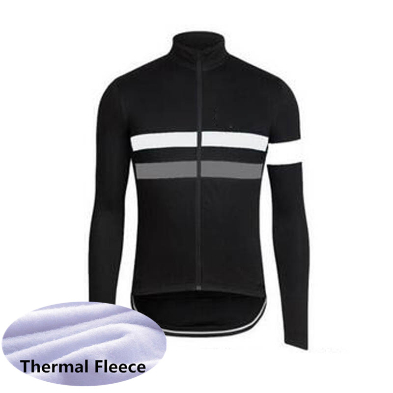 

Winter Thermal Fleece cycling clothing men RAPHA Team cycling jersey long sleeve shirts maillot ciclismo mtb bicycle tops H041501, Black;red