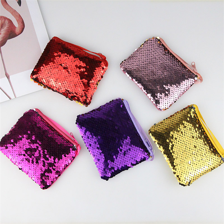 

Mermaid Sequin Shoulder Bags 6 Colors Women Sequins Glitter Handbags kids Ladies backpacks Cosmetic Storage Bag JY262, As pics show
