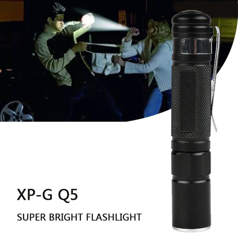 

ZHIYU Mini Penlight Pocket Light LED Torch XP-G Q5 1000LM Waterproof Lantern Battery Led for Camping Hiking Light