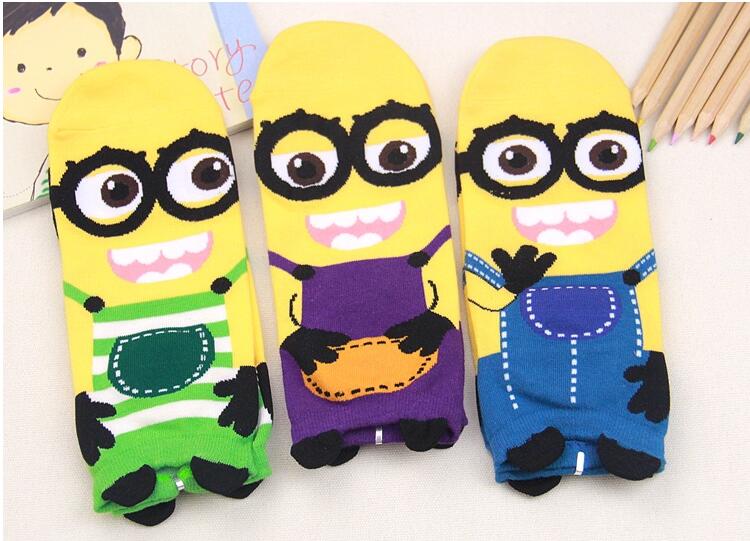 Téléchargement gratuit Images Minion Socks Women Distributeurs En Gros En Ligne Minion Socks dernière salutations