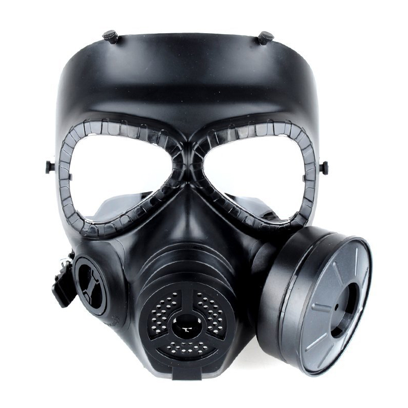 

2020 Hot Sale Hunting tactics cs gas masks air guns protective masks with good quality for sale, Black