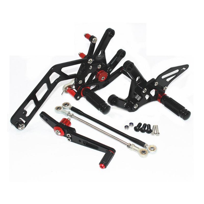 

Motorcycle Adjustable Rider Rearset For MT-10 FZ-10 2016-2018 CNC Aluminum Foot Pegs Pedal Footrest