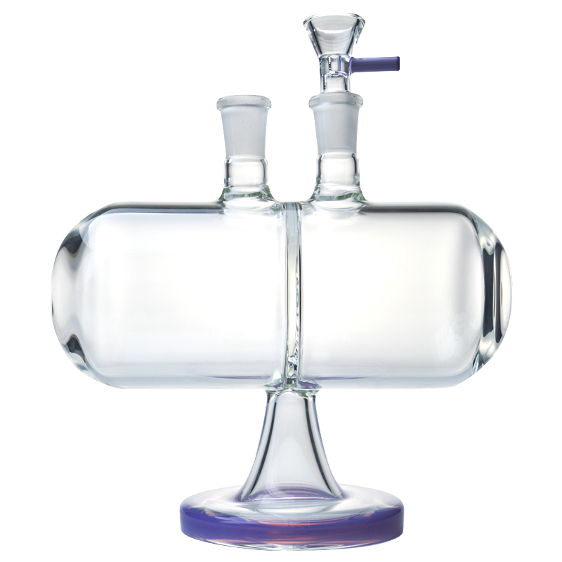 

New Arrival 14mm Female Joint Glass Water Bongs Pipe Dab Oil Rigs Infinity Waterfall Glass Bong Unique Design Invertible Gravity With Bowl