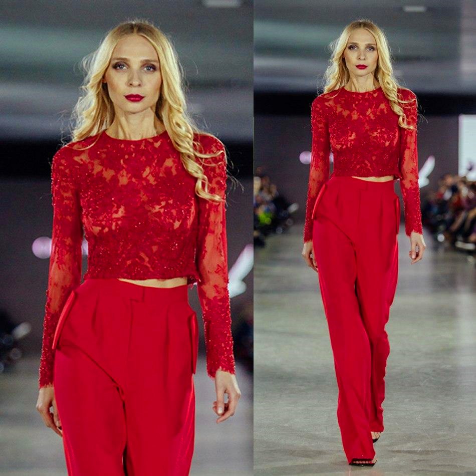 evening pants and tops