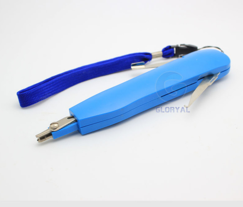 

110 wire cutter Telecom pliers long knife krone LSA Punch down tool for AMP patch panel RJ11 telephone module RJ45 network cable