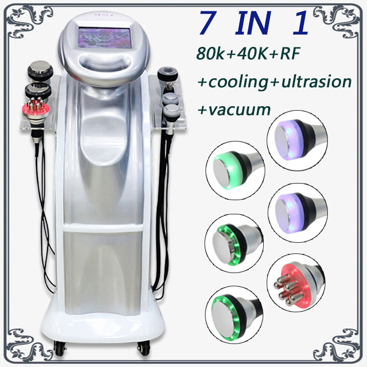 

2020 80K Weight Loss Removal Cellulite Reduces Ultrasonic Vacuum Cavitation RF Radio Frequency Slimming Cellulite Beauty Machine