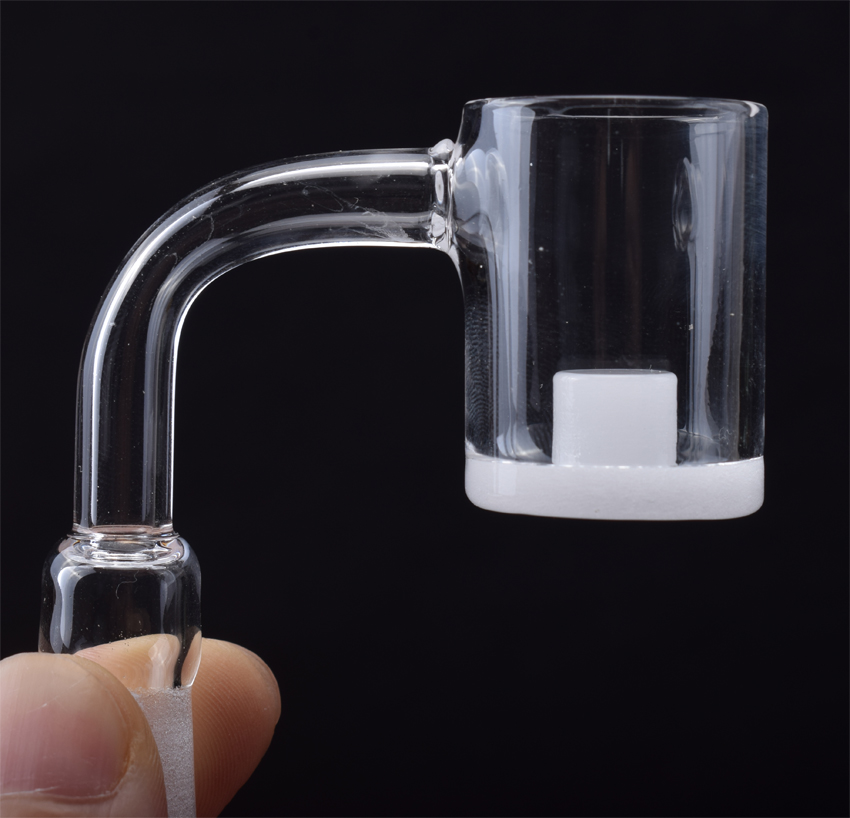 

New Core Reactor quartz banger 4mm bottom 25mm OD Quartz Banger Nail Female Male 10mm 14mm for dab rig bongs