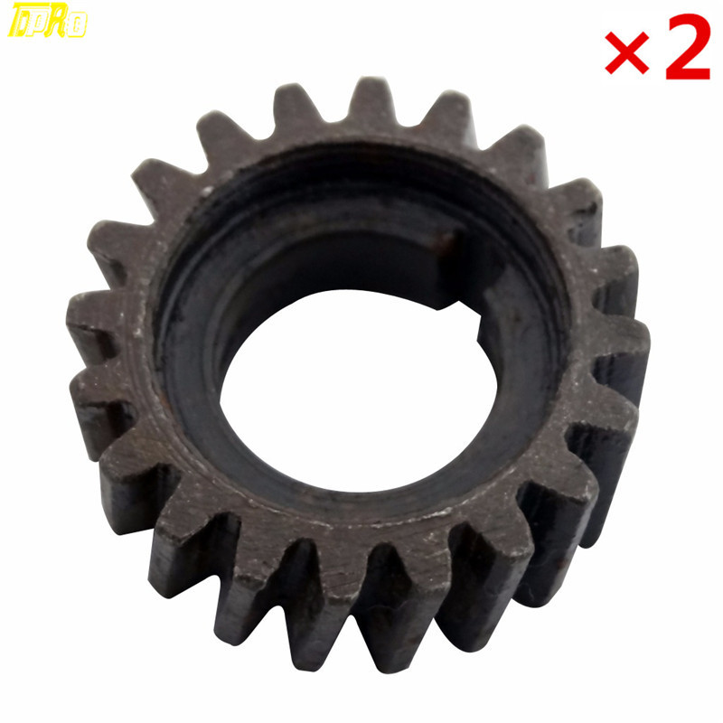 

2x Gear Box Bevel Pinion For 49cc 60cc 80cc Motorized Bicycle Bike