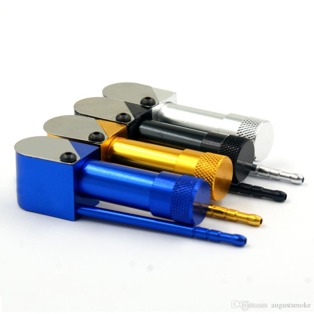 

New arrival Smoke Press Proto original pipe metal pipe luxury easy to clean portable aluminum alloy removable pipe