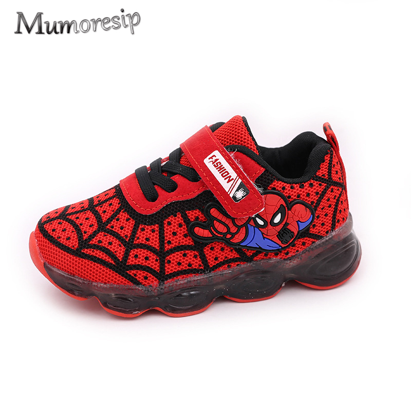 Gar/çOn Fille Chaussures De Running Mesh Respirant L/éGer 7 Couleurs LED Lumi/èRe Baskets Mode Pas Cher Mignon Enfants Sneakers /à Lacets